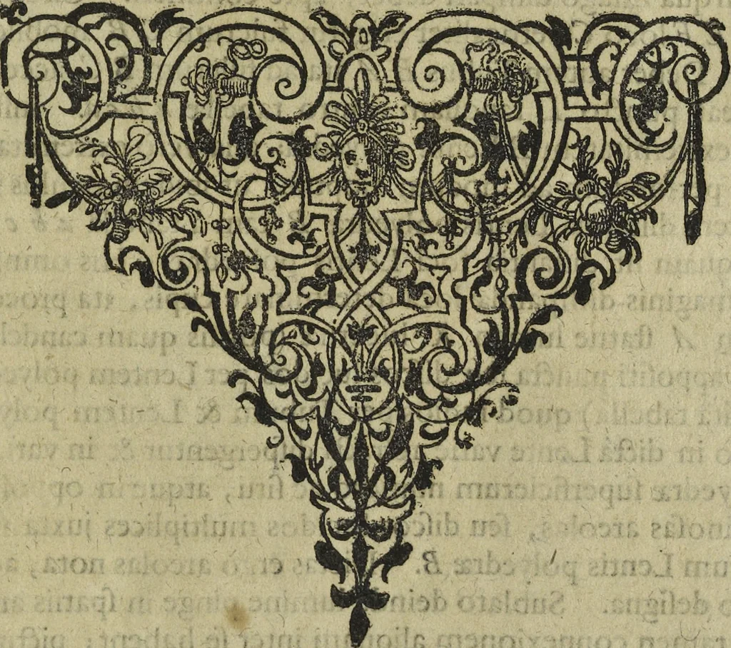 An illustration from Oculus artificialis teledioptricus, sive, Telescopium : ex abditis rerum naturalium & artificialium principiis protractum novâ methodo, eâque solidâ explicatum ac comprimis è triplici fundamento physico seu naturali, mathematico dioptrico et mechanico, seu practico stabilitum ..., 1685, leaf 618
