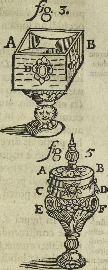 An illustration from Oculus artificialis teledioptricus, sive, Telescopium : ex abditis rerum naturalium & artificialium principiis protractum novâ methodo, eâque solidâ explicatum ac comprimis è triplici fundamento physico seu naturali, mathematico dioptrico et mechanico, seu practico stabilitum ..., 1685, leaf 628
