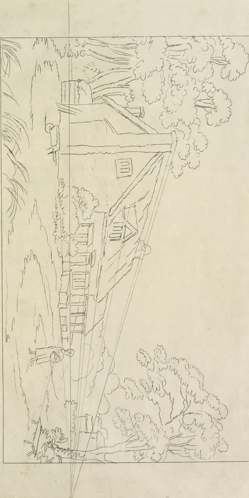An illustration from A practical essay on the art of colouring and painting landscapes in water colours : with ten illustrative engravings, 1836, leaf 30