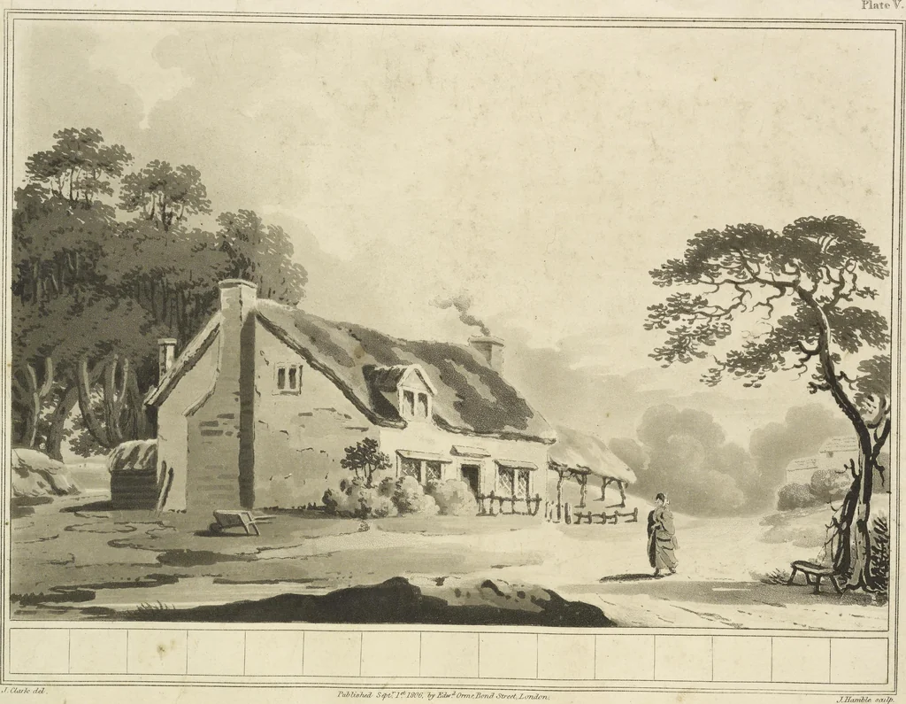 An illustration from A practical essay on the art of colouring and painting landscapes in water colours : accompanied with ten engravings, 1807, leaf 40