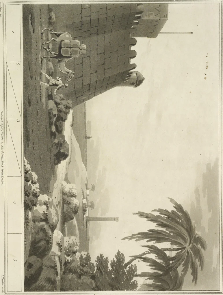 An illustration from A practical essay on the art of colouring and painting landscapes in water colours : accompanied with ten engravings, 1807, leaf 50