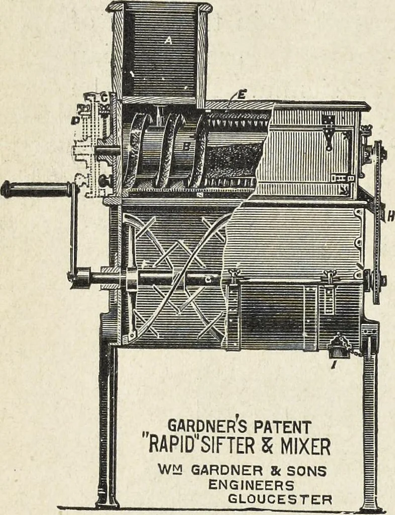 An illustration from Paint & colour mixing, a practical handbook : for painters, decorators, artists and all who have to mix colours, containing 287 samples of actual oil- and water-paints and water-colours of various colours, including the principal graining grounds, and upwards of 600 different colour mixtures, with instructions on colour and paint mixing generally, testing colours, etc., etc. with thirteen coloured plates, 1906, leaf 143