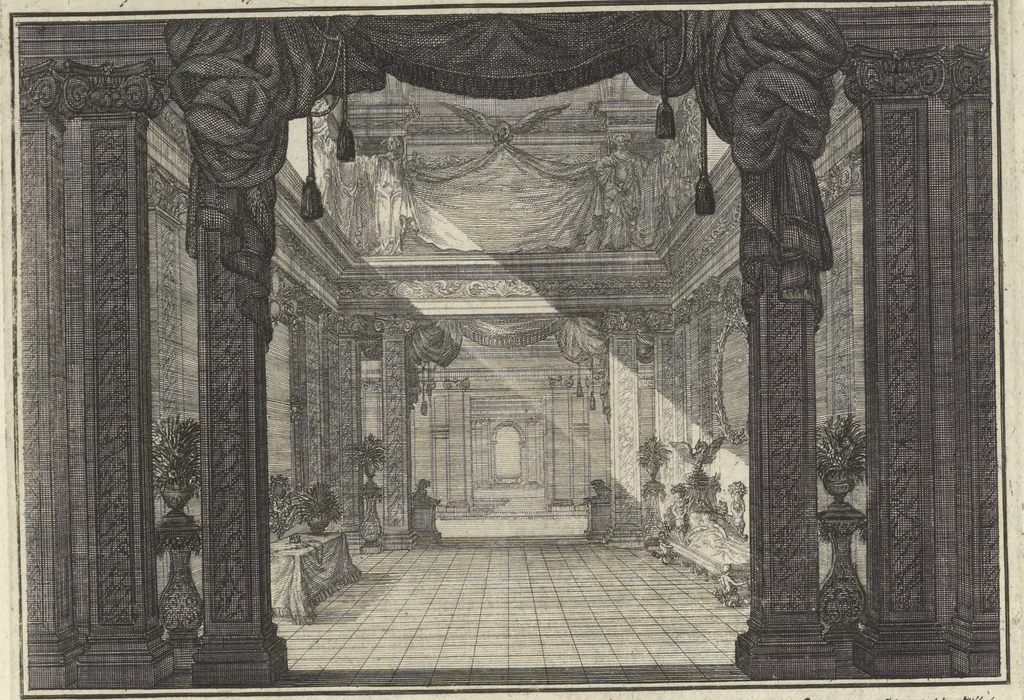 An illustration from Historische Bilder-Bibel : welche besteht in Fünff Theill, 1700, leaf 134