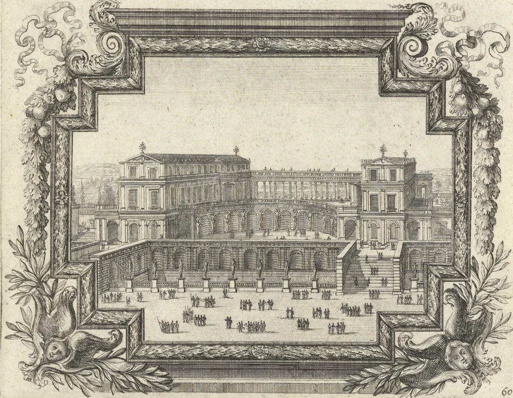 An illustration from Historische Bilder-Bibel : welche besteht in Fünff Theill, 1700, leaf 138