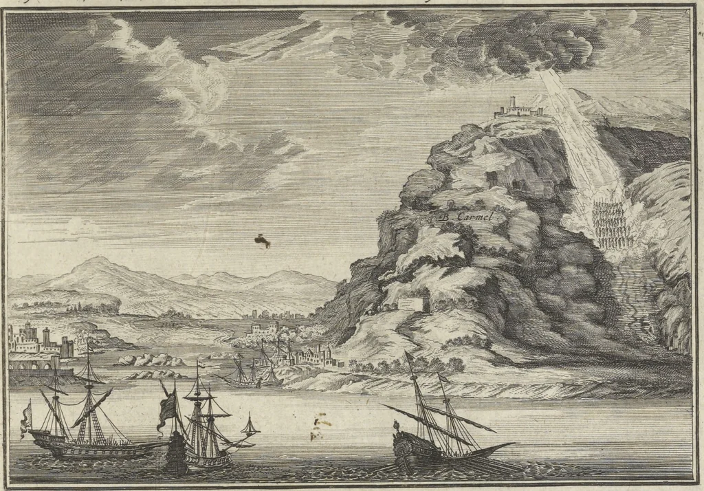 An illustration from Historische Bilder-Bibel : welche besteht in Fünff Theill, 1700, leaf 148