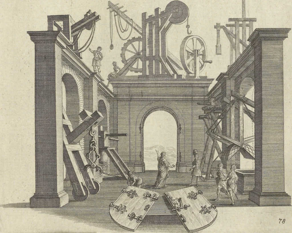 An illustration from Historische Bilder-Bibel : welche besteht in Fünff Theill, 1700, leaf 178