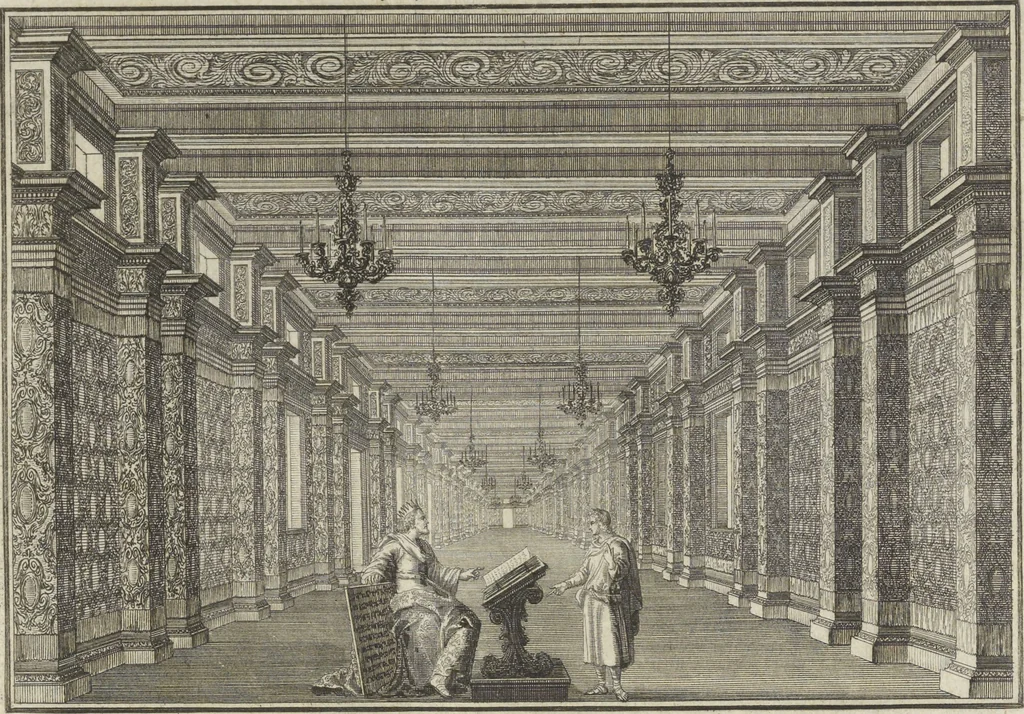 An illustration from Historische Bilder-Bibel : welche besteht in Fünff Theill, 1700, leaf 188
