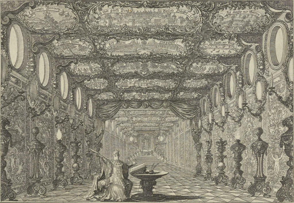 An illustration from Historische Bilder-Bibel : welche besteht in Fünff Theill, 1700, leaf 190
