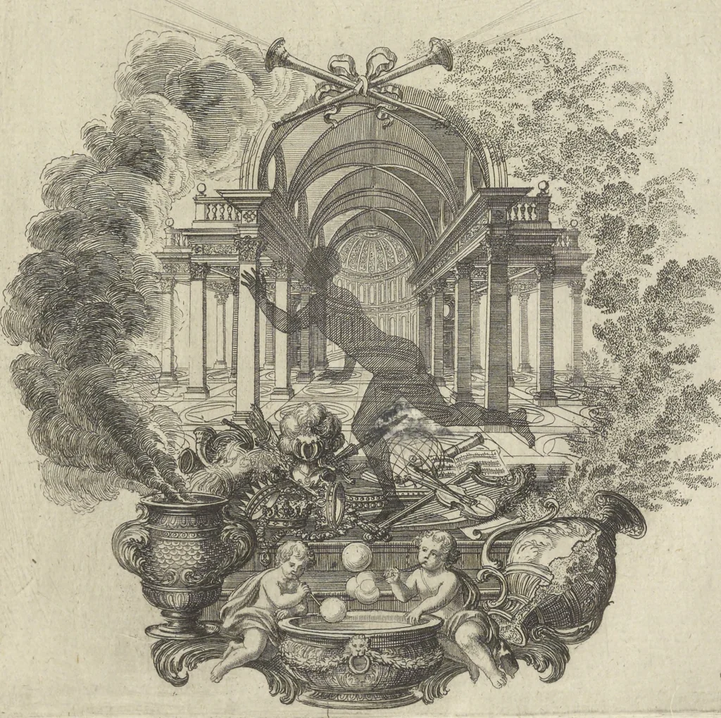 An illustration from Historische Bilder-Bibel : welche besteht in Fünff Theill, 1700, leaf 190