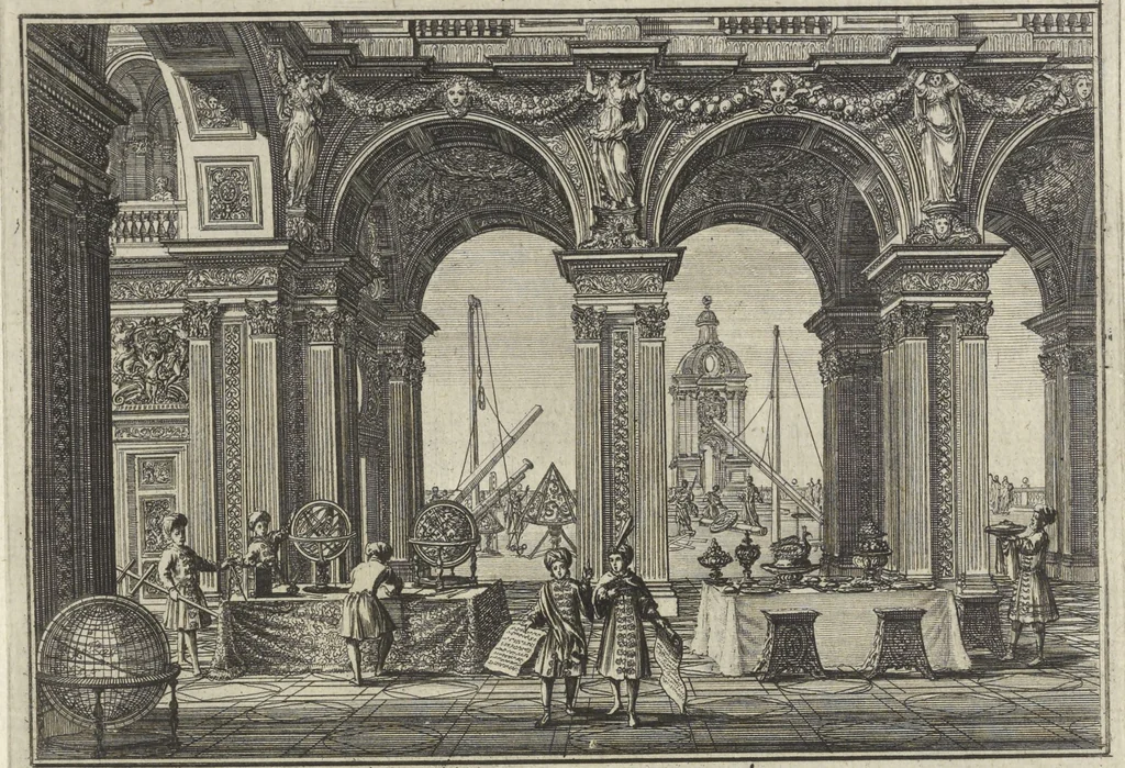 An illustration from Historische Bilder-Bibel : welche besteht in Fünff Theill, 1700, leaf 200