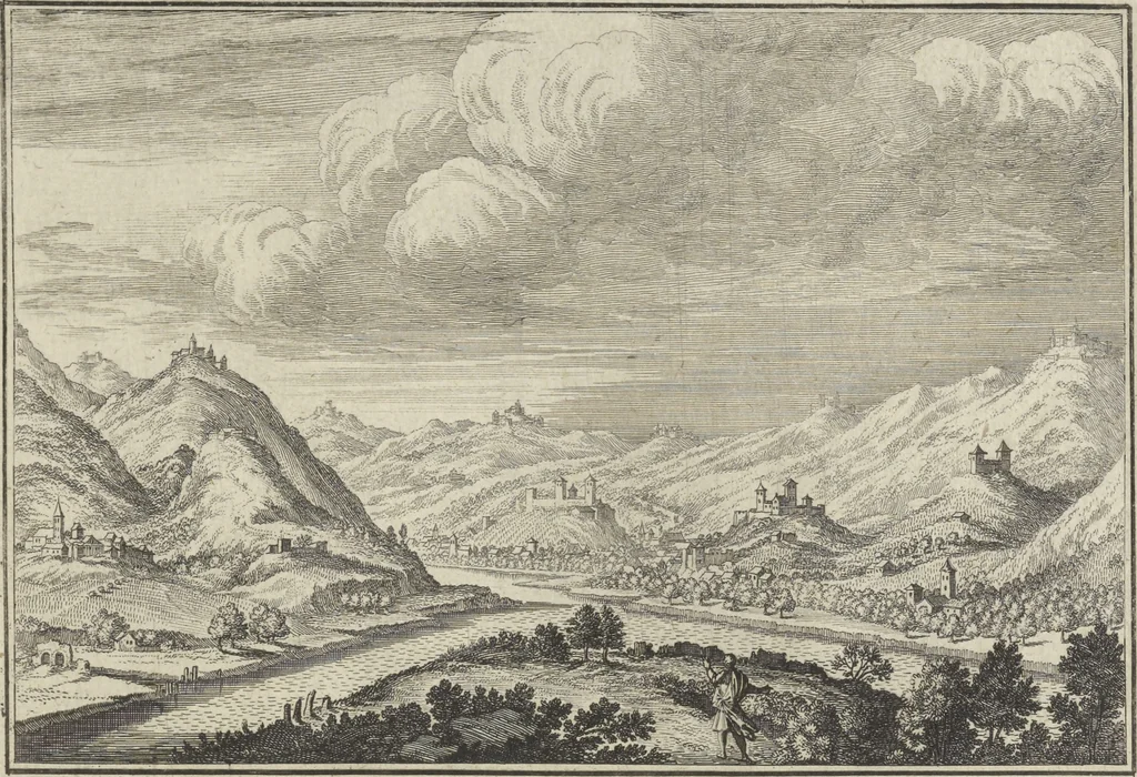 An illustration from Historische Bilder-Bibel : welche besteht in Fünff Theill, 1700, leaf 212