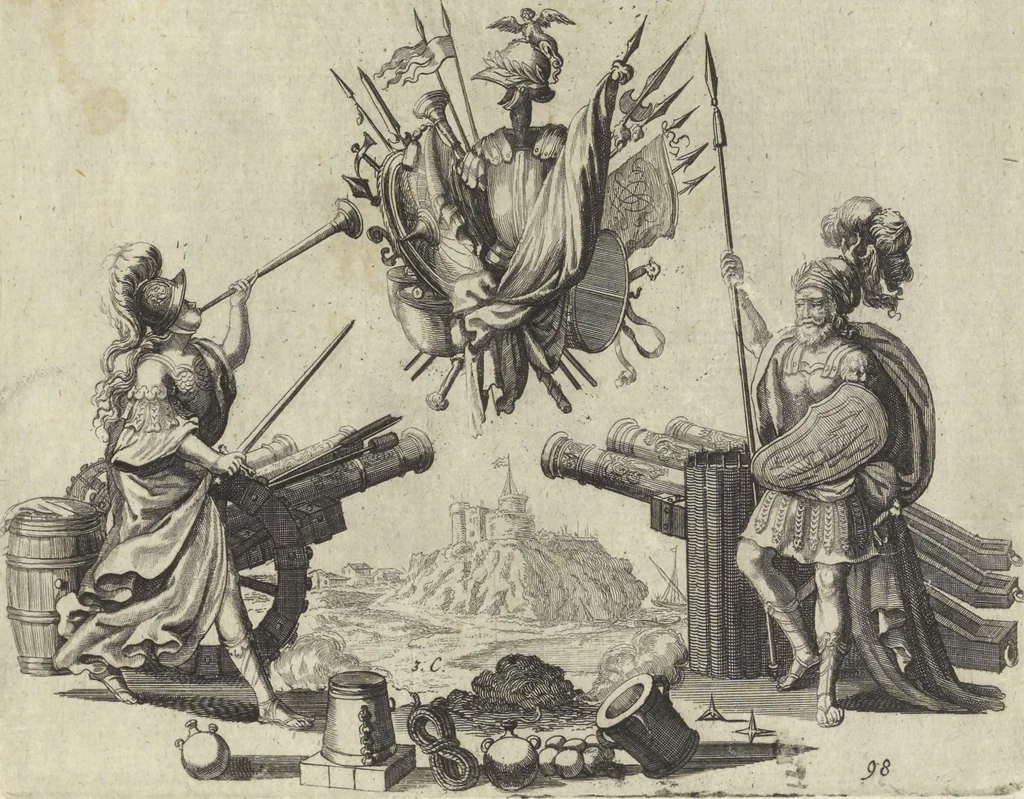 An illustration from Historische Bilder-Bibel : welche besteht in Fünff Theill, 1700, leaf 218