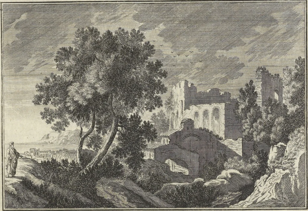 An illustration from Historische Bilder-Bibel : welche besteht in Fünff Theill, 1700, leaf 222