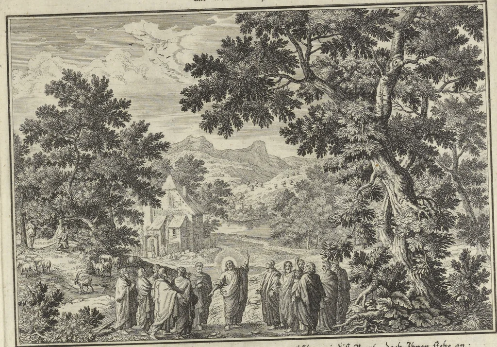 An illustration from Historische Bilder-Bibel : welche besteht in Fünff Theill, 1700, leaf 254