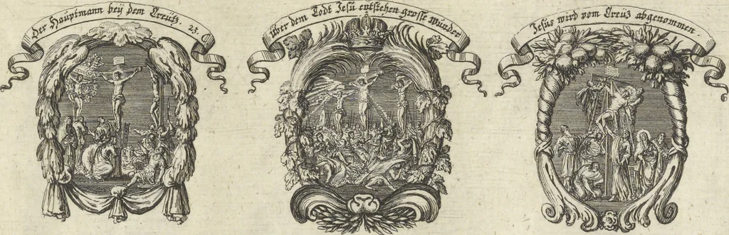 An illustration from Historische Bilder-Bibel : welche besteht in Fünff Theill, 1700, leaf 270