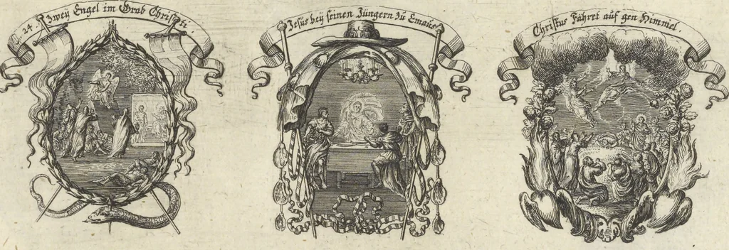 An illustration from Historische Bilder-Bibel : welche besteht in Fünff Theill, 1700, leaf 270