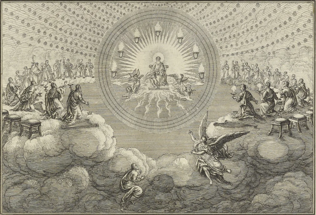 An illustration from Historische Bilder-Bibel : welche besteht in Fünff Theill, 1700, leaf 290