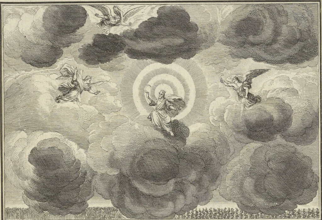 An illustration from Historische Bilder-Bibel : welche besteht in Fünff Theill, 1700, leaf 294