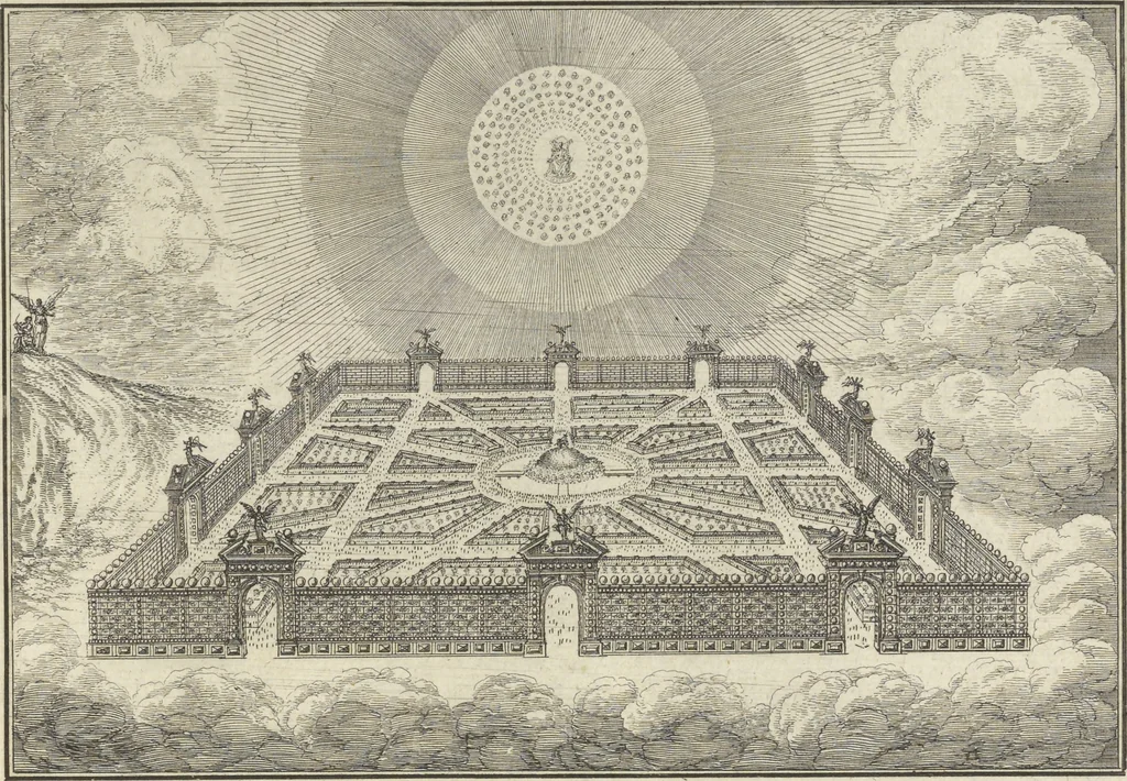 An illustration from Historische Bilder-Bibel : welche besteht in Fünff Theill, 1700, leaf 296