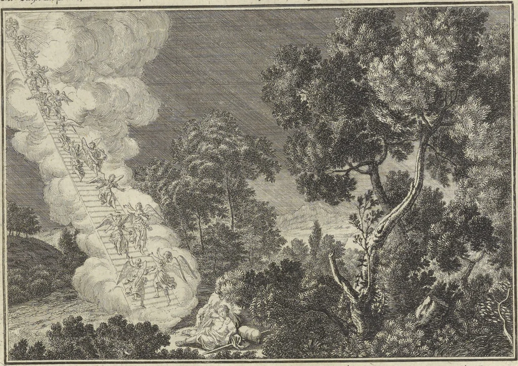 An illustration from Historische Bilder-Bibel : welche besteht in Fünff Theill, 1700, leaf 38