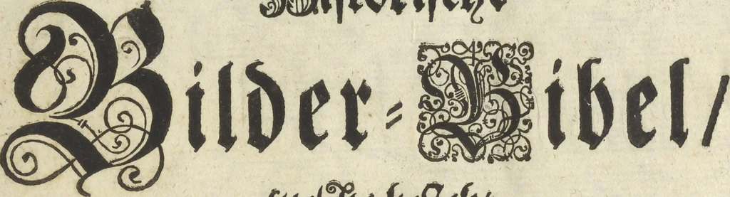 An illustration from Historische Bilder-Bibel : welche besteht in Fünff Theill, 1700, leaf 4