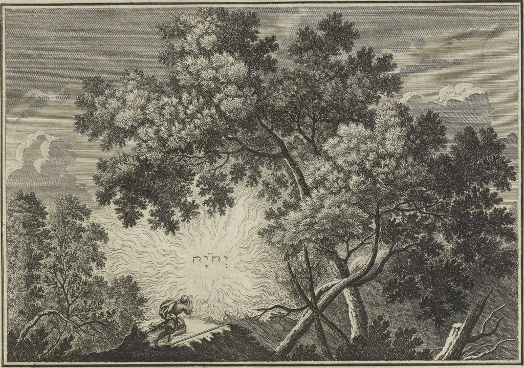 An illustration from Historische Bilder-Bibel : welche besteht in Fünff Theill, 1700, leaf 60