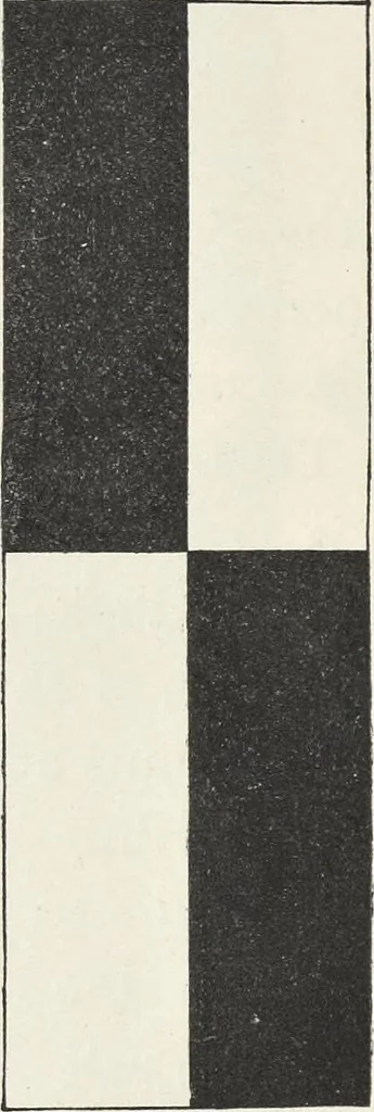 An illustration from Principles of the science of colour : concisely stated to aid and promote their useful application in the decorative arts, 1872, leaf 23