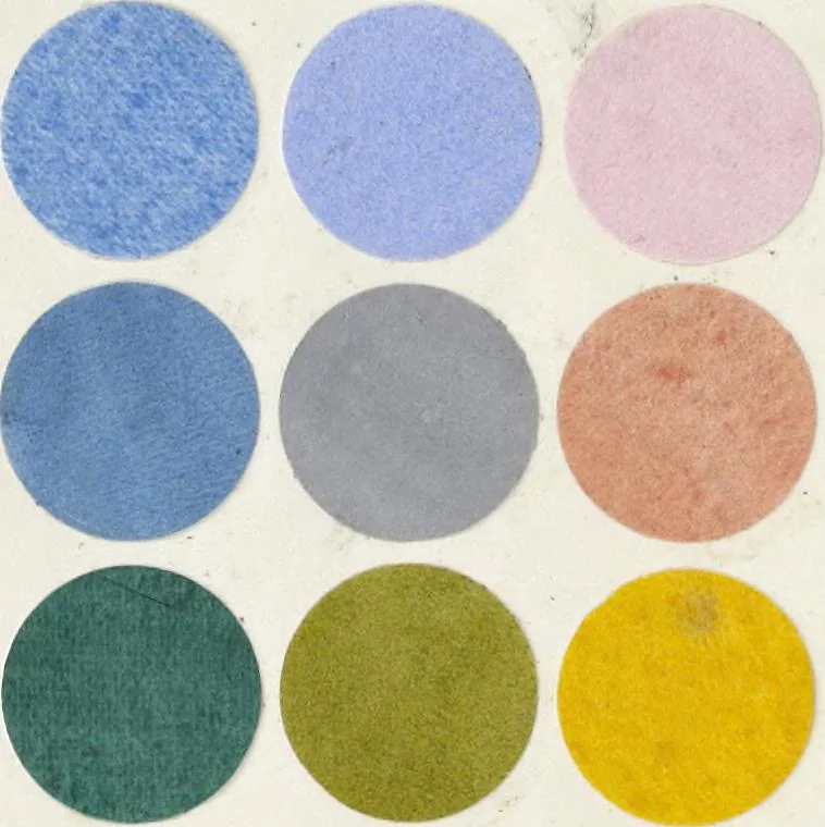 An illustration from Principles of the science of colour : concisely stated to aid and promote their useful application in the decorative arts, 1872, leaf 47