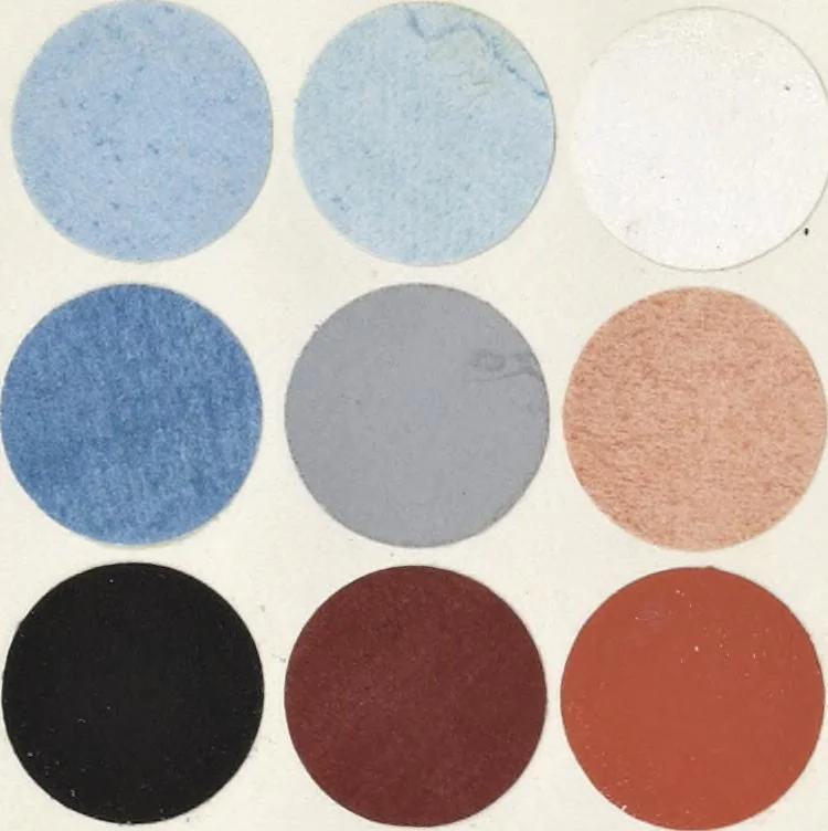 An illustration from Principles of the science of colour : concisely stated to aid and promote their useful application in the decorative arts, 1872, leaf 53