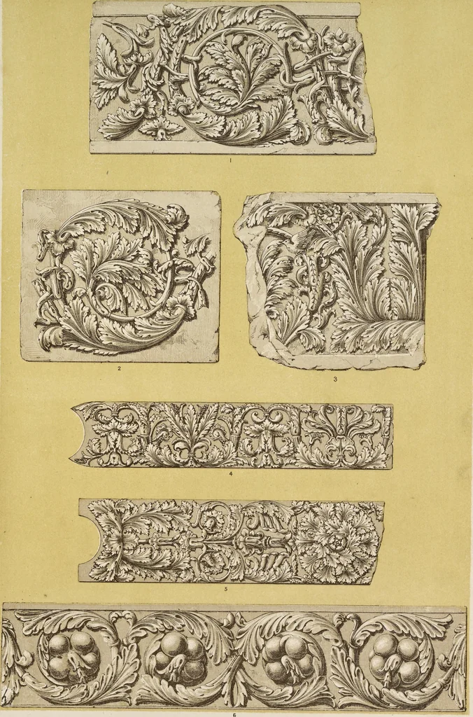 An illustration from The grammar of ornament, 1868, leaf 106