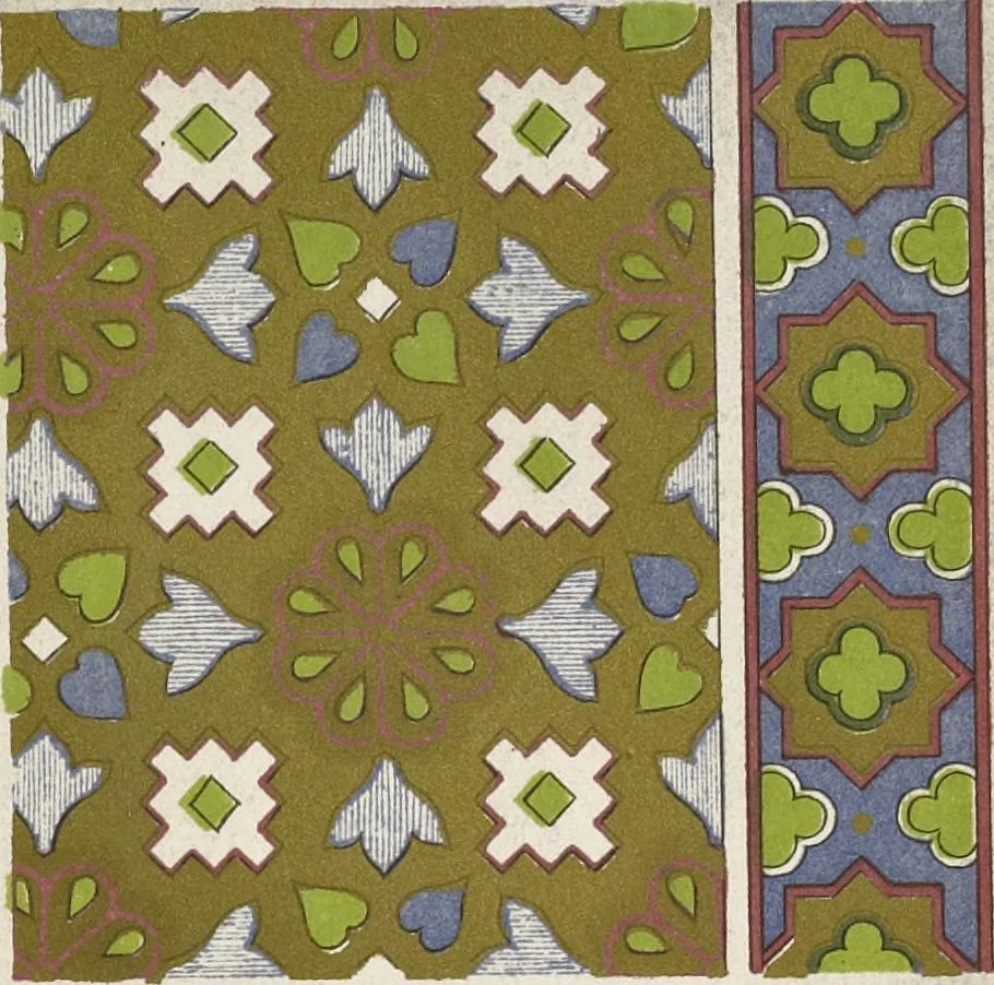 An illustration from The grammar of ornament, 1868, leaf 116