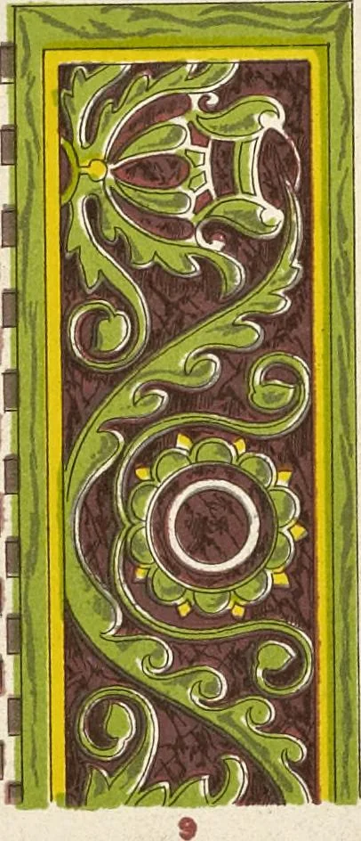An illustration from The grammar of ornament, 1868, leaf 116