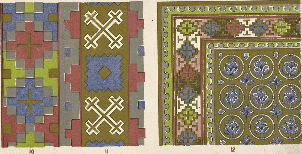An illustration from The grammar of ornament, 1868, leaf 116