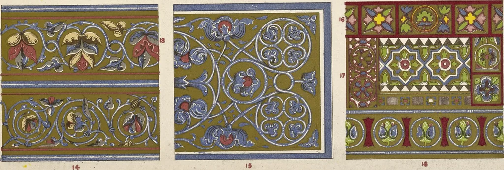 An illustration from The grammar of ornament, 1868, leaf 116