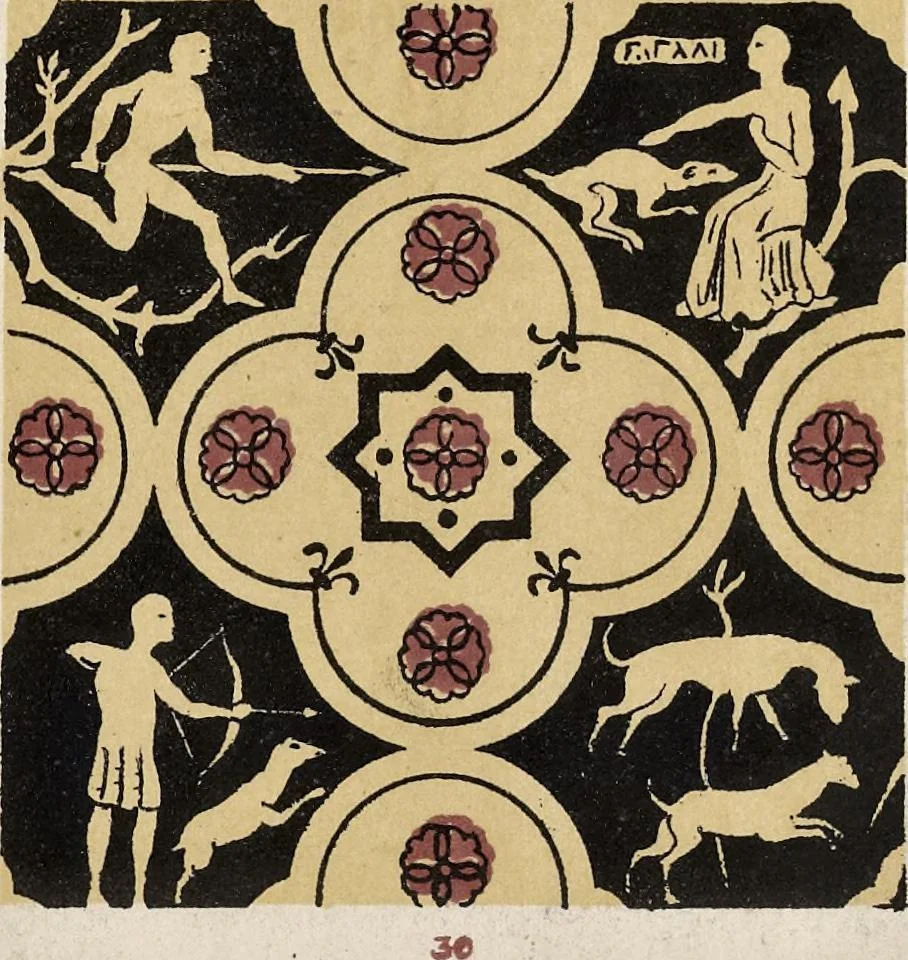 An illustration from The grammar of ornament, 1868, leaf 118