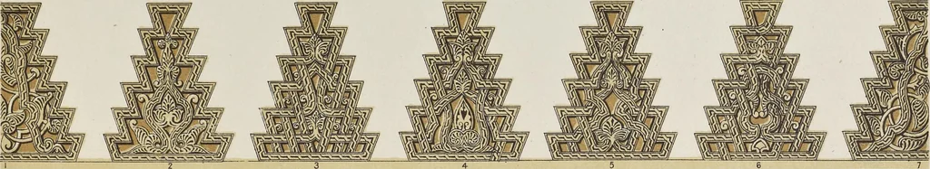 An illustration from The grammar of ornament, 1868, leaf 132