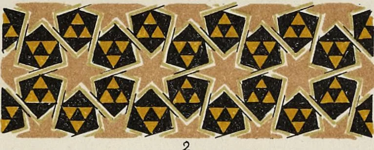 An illustration from The grammar of ornament, 1868, leaf 136