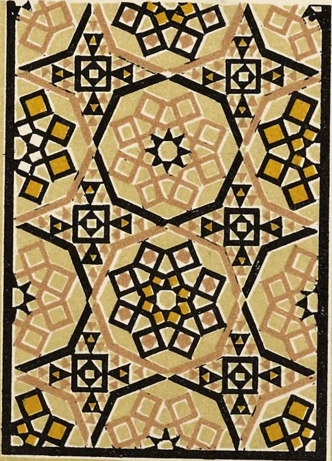 An illustration from The grammar of ornament, 1868, leaf 136