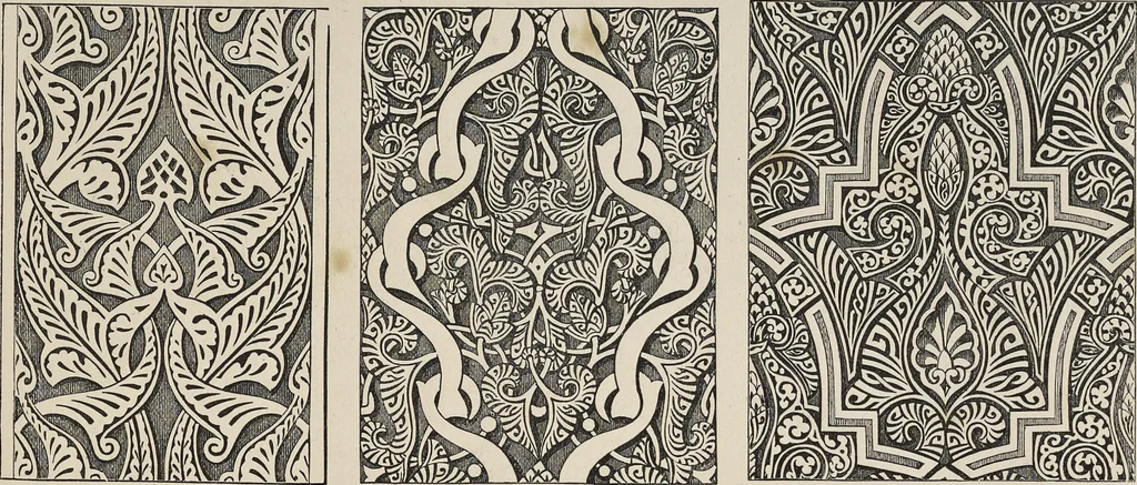 An illustration from The grammar of ornament, 1868, leaf 142