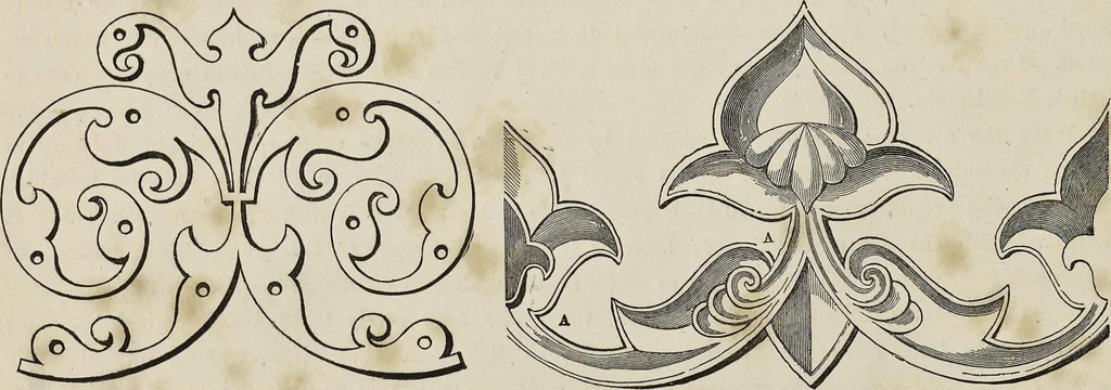 An illustration from The grammar of ornament, 1868, leaf 151