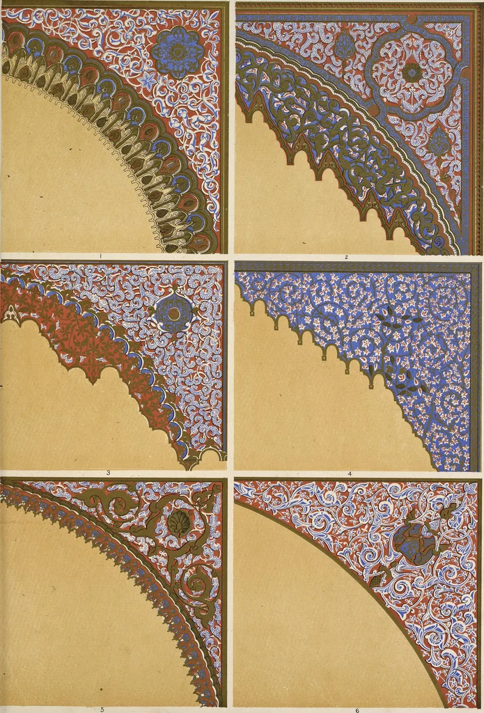 An illustration from The grammar of ornament, 1868, leaf 156