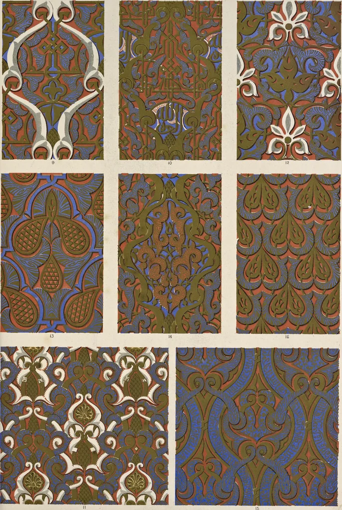 An illustration from The grammar of ornament, 1868, leaf 160