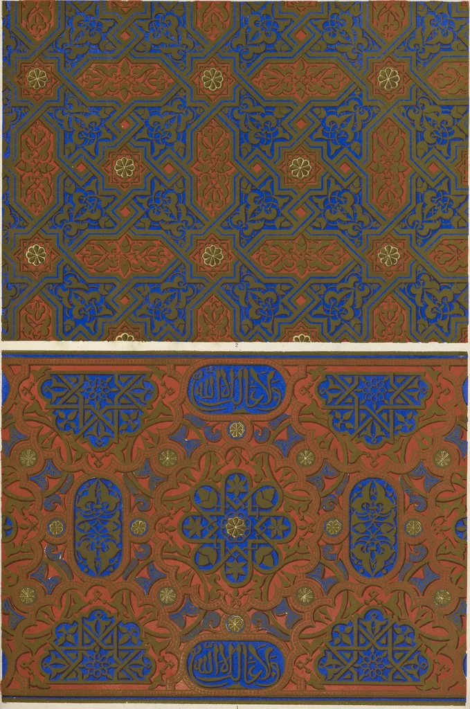 An illustration from The grammar of ornament, 1868, leaf 162