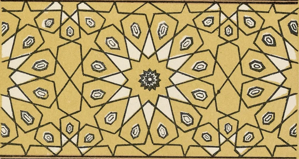 An illustration from The grammar of ornament, 1868, leaf 182