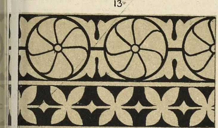 An illustration from The grammar of ornament, 1868, leaf 192