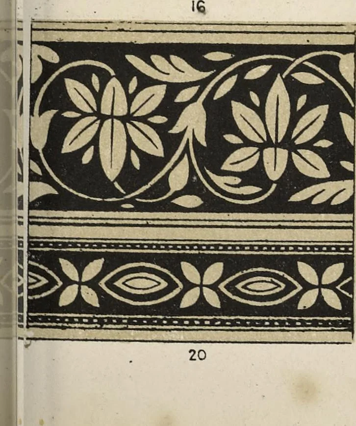 An illustration from The grammar of ornament, 1868, leaf 192