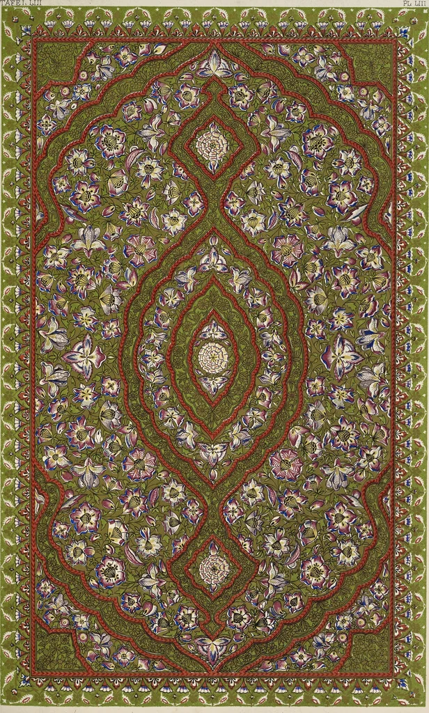 An illustration from The grammar of ornament, 1868, leaf 200