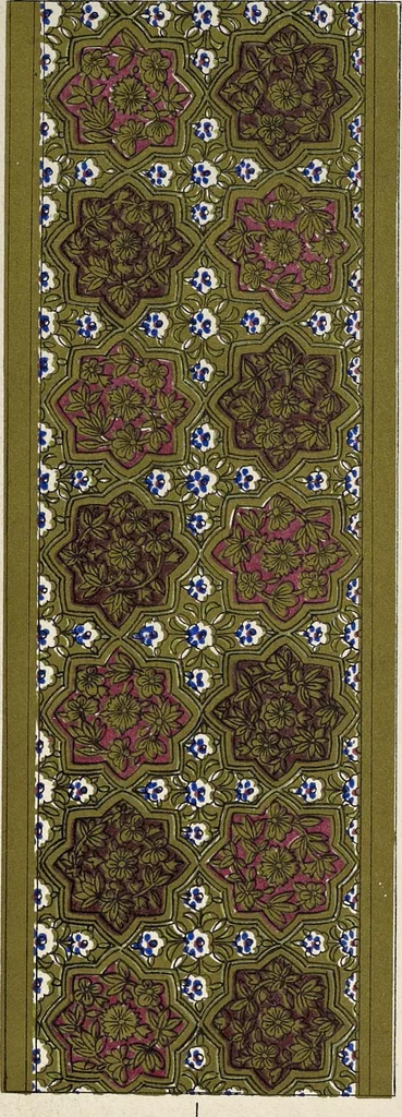 An illustration from The grammar of ornament, 1868, leaf 202