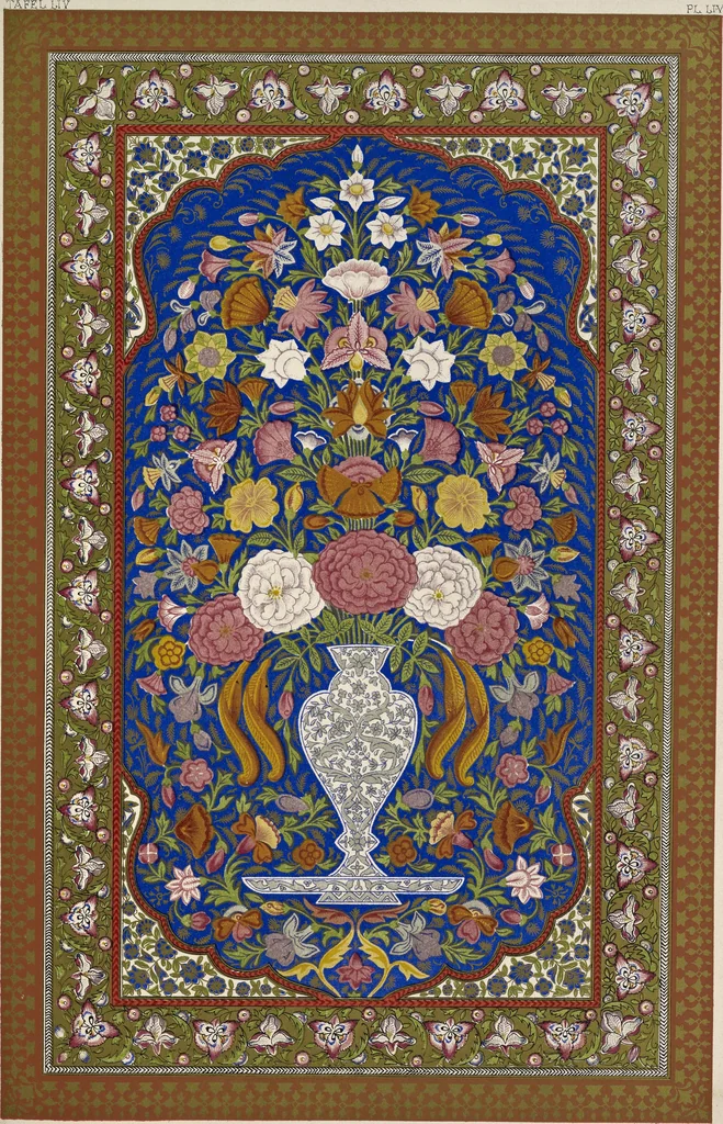 An illustration from The grammar of ornament, 1868, leaf 204