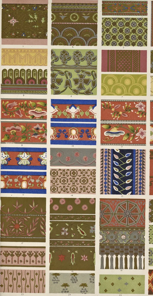 An illustration from The grammar of ornament, 1868, leaf 208